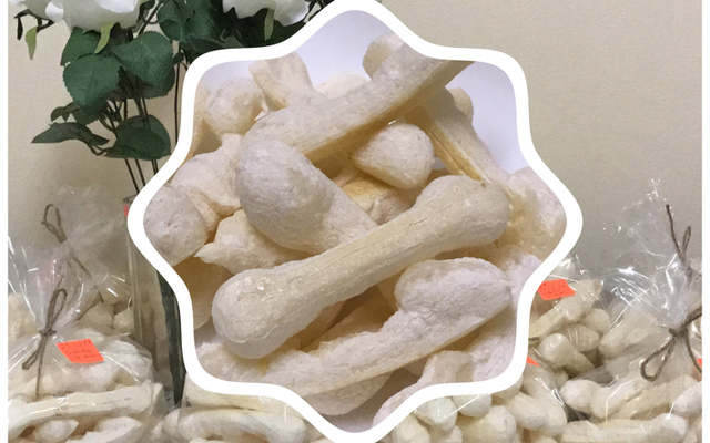 Biscoito de polvilho assado e crocante