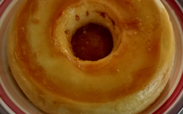 Pudim de micro-ondas