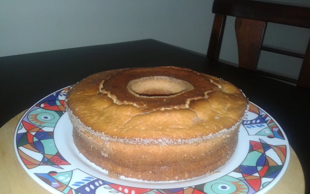 Bolo de iogurte e limão