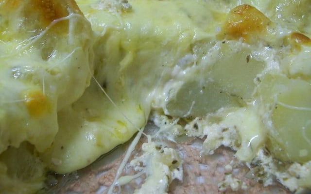 Batata gratinada diferente
