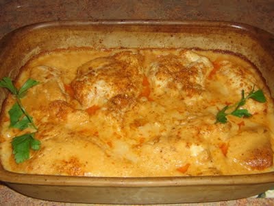 Frango ensopado na cerveja