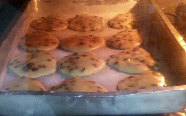 Cookies com gotas de chocolate (receita simples e fácil)