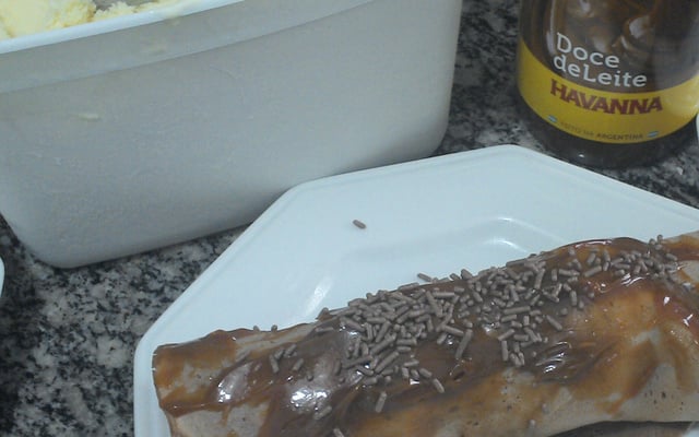 Massa de panquecas doces