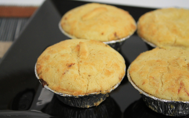 Empadinha de queijo deliciosa