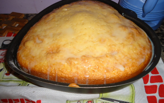 Bolo de creme de leite