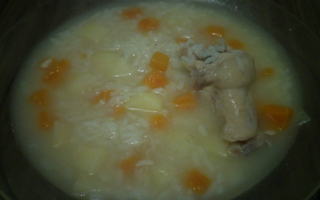 Canja de galinha rápida