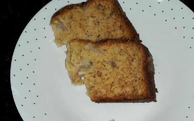 Bolo de banana fofinho