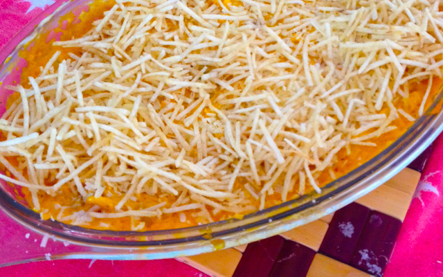 Purê de abóbora cabotiá