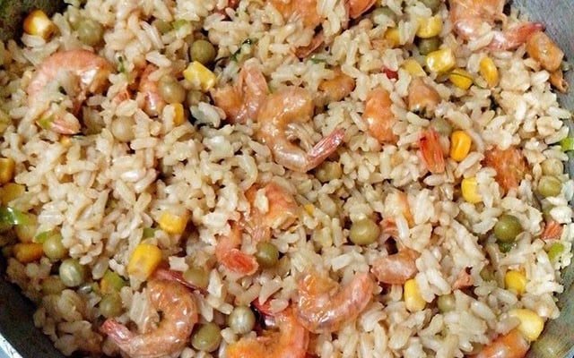 Arroz especial à lá baiana