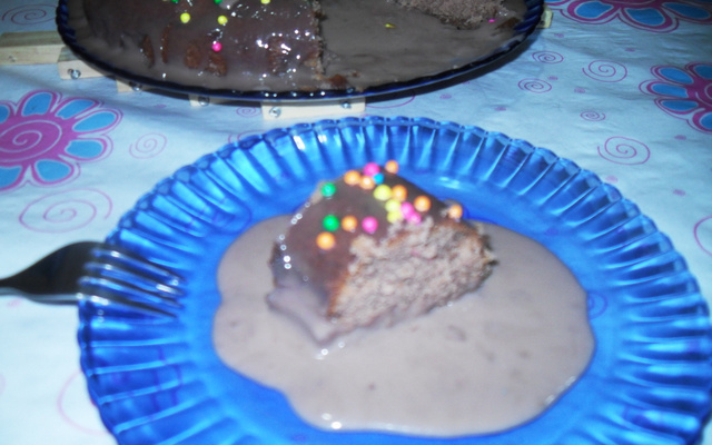 Bolo de Nescau da tia Beatriz