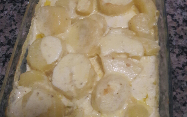 Batata ao forno