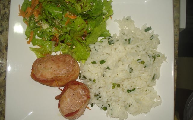 Medalhão de carne (boi, frango ou porco)