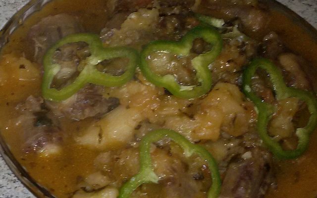 Rabada com macaxeira