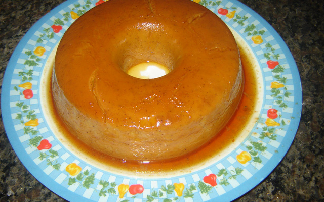 Pudim de pão da Fabi