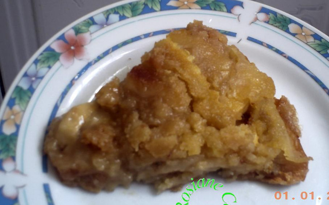 Torta de maçã em camadas da Rosiane