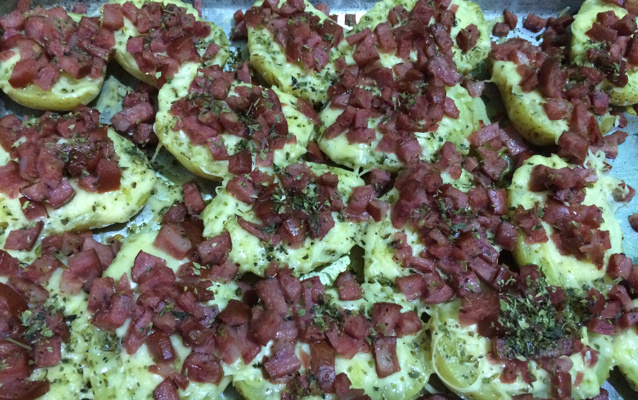 Batata assada da Carol