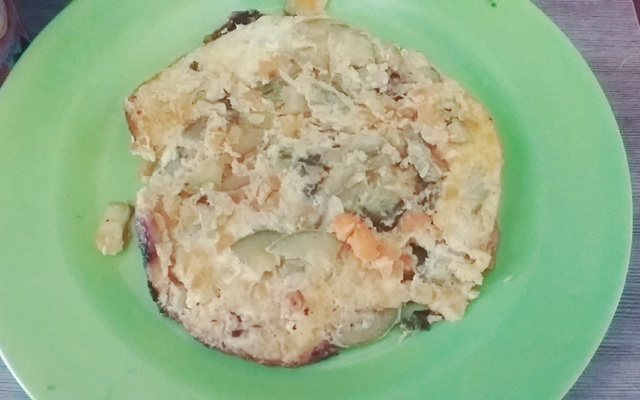 Omelete super saudável de legumes