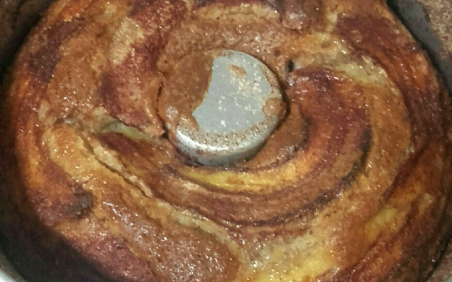 Cuca simples de banana