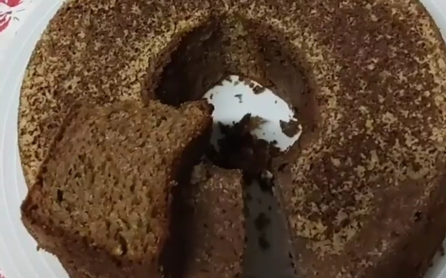 Bolo de banana fitness