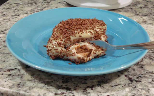 Bolo prestígio camada única