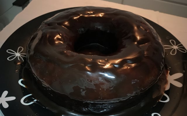 Bolo simples de liquidificador