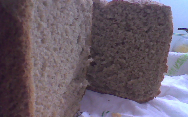 Pão Vegan na máquina de pão do Daniel