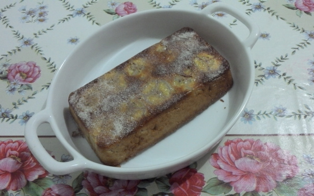 Bolo saudável de banana