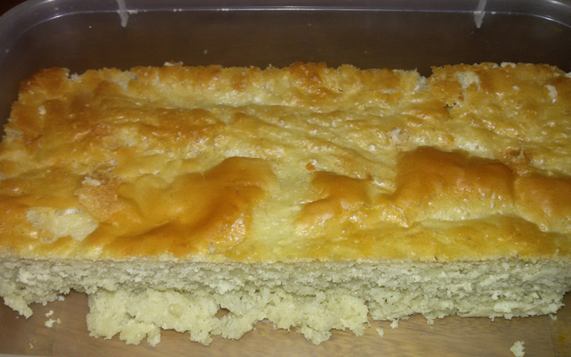 Falso pão de forma caseiro