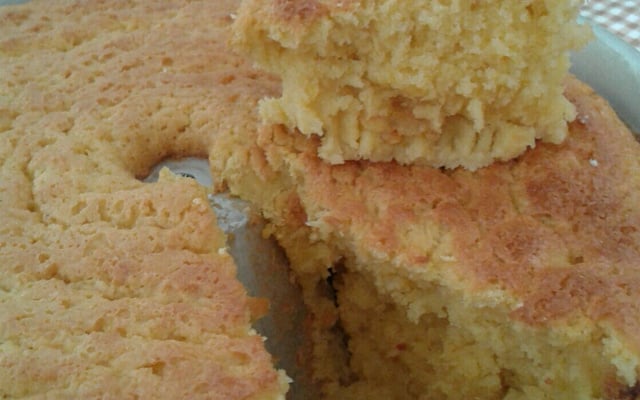 Bolo de milho verde cremoso