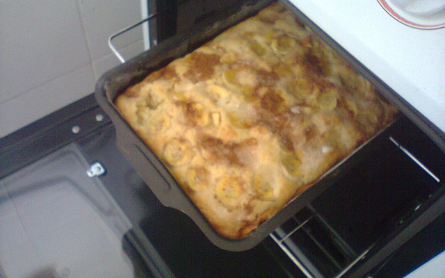 Bolo de Banana Simples