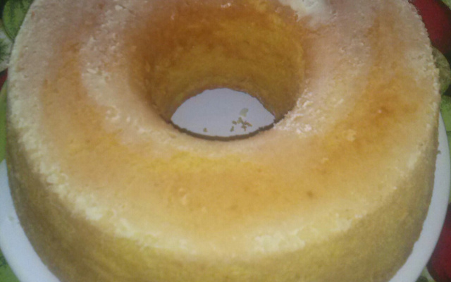 Bolo de milho no liquidificador