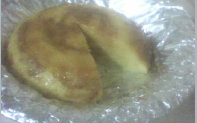 Bolo pudim de leite condensado e fubá