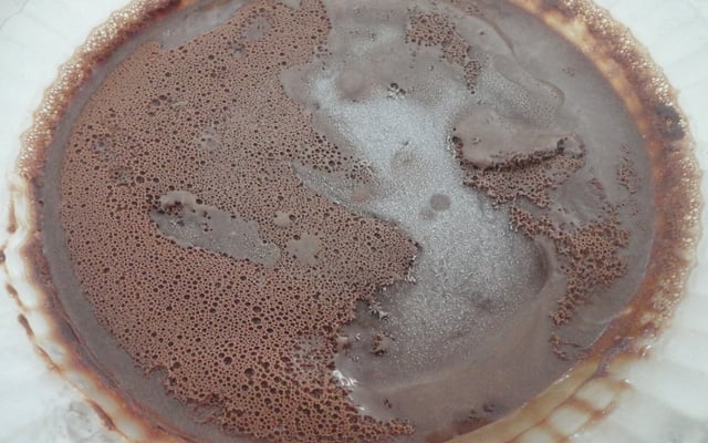 Sorvete de chocolate