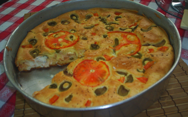 Maravilhosa torta de frango da Van