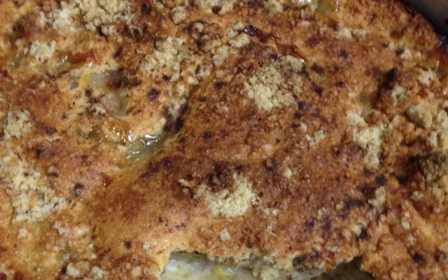 Cuca de banana nanica