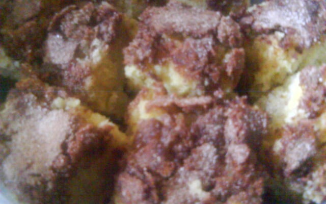 Bolo farofa de banana