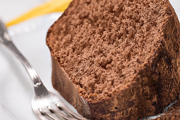 Bolo de chocolate fofinho