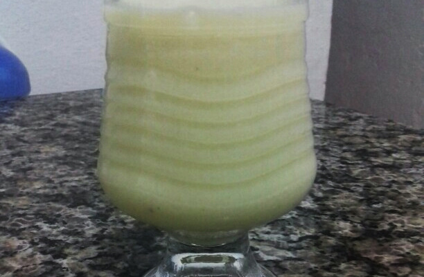 Vitamina de abacate com banana