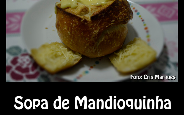 Sopa de madioquinha da Krika