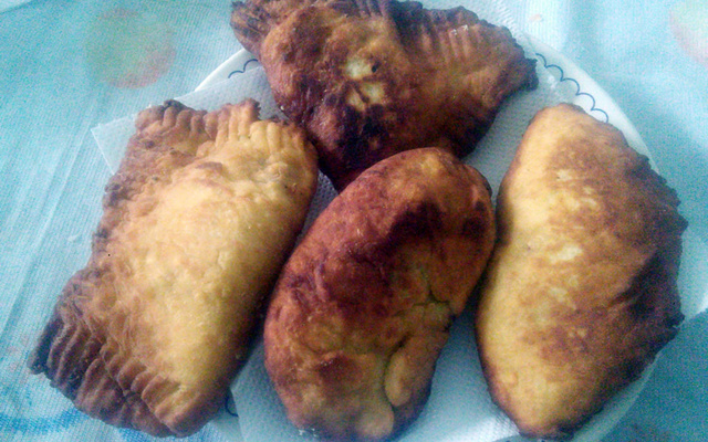Pastel de mandioca