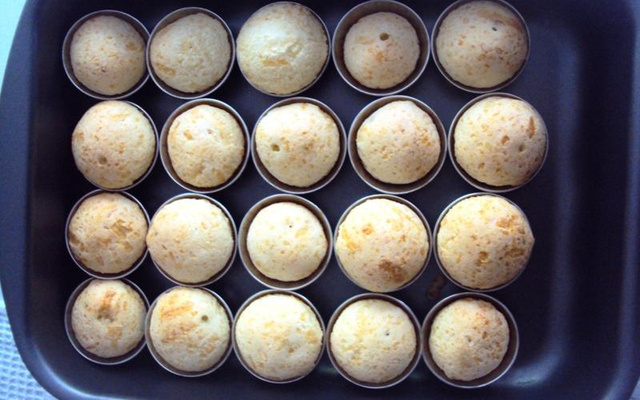 Pão de queijo de liquidificador