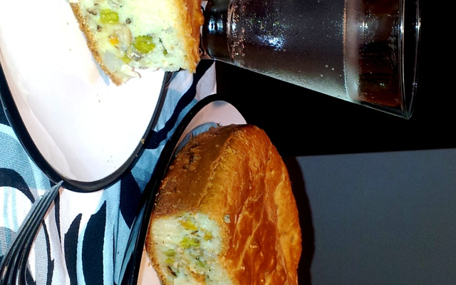 Torta deliciosa de sardinha