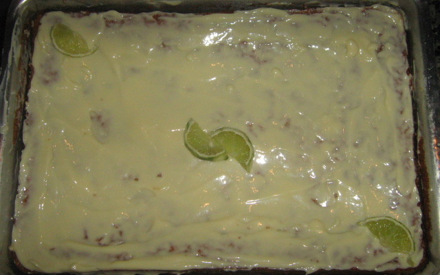 Bolo delícia de limão da Kinha