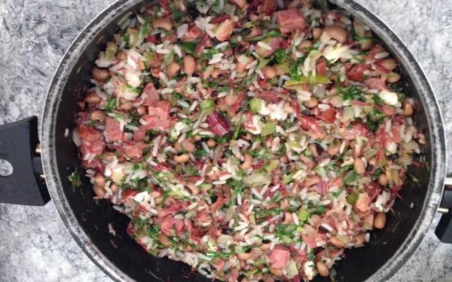 Feijão do Norte à moda do Rubens