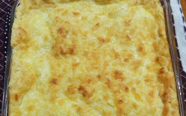 Couve-flor Gratinada Saborosa