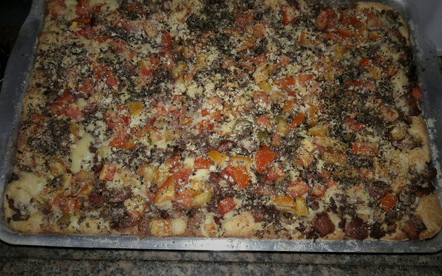 Torta salgada de liquidificador