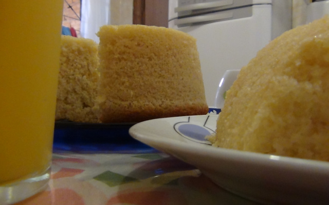 bolo  de laranja fofissimo