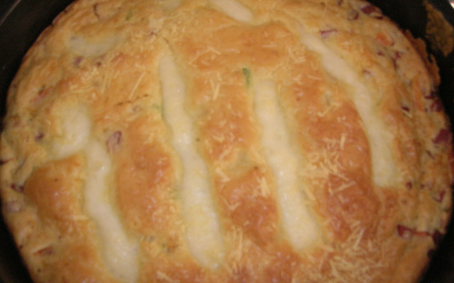 Torta rápida de salsicha