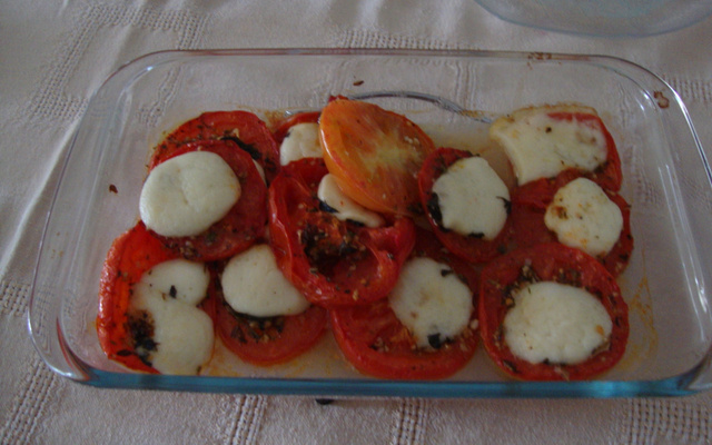 Salada Caprese Quente