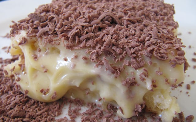 Cobertura de chocolate com leite condensado